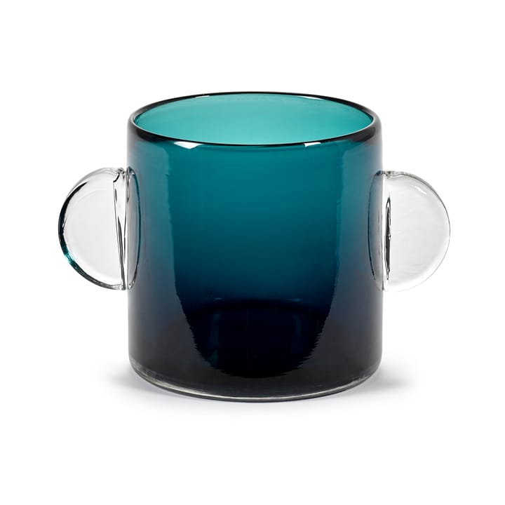 Wind & Fire Vase mit Henkel 13cm - Dark blue - Serax