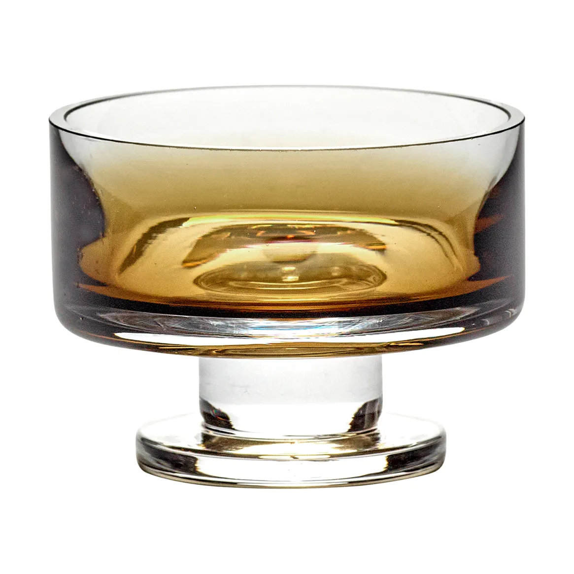 Zuma niedrige Schale auf Fuß S Ø8,5 cm, Amber Serax