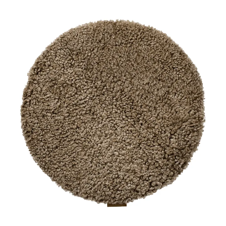 Jill Stuhlkissen gepolstert - Desert (Beige), Ø36 cm - Shepherd of Sweden