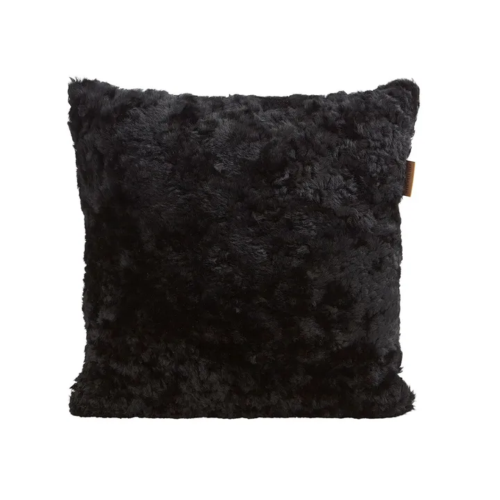 Shepherd Lina Schaffell-Kissen 40 x 40 cm - Schwarz - Shepherd of Sweden
