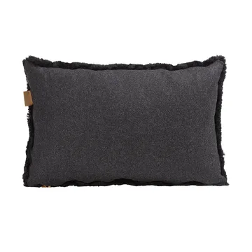 Shepherd Lina Schaffell-Kissen 60 x 40 cm - Schwarz - Shepherd of Sweden