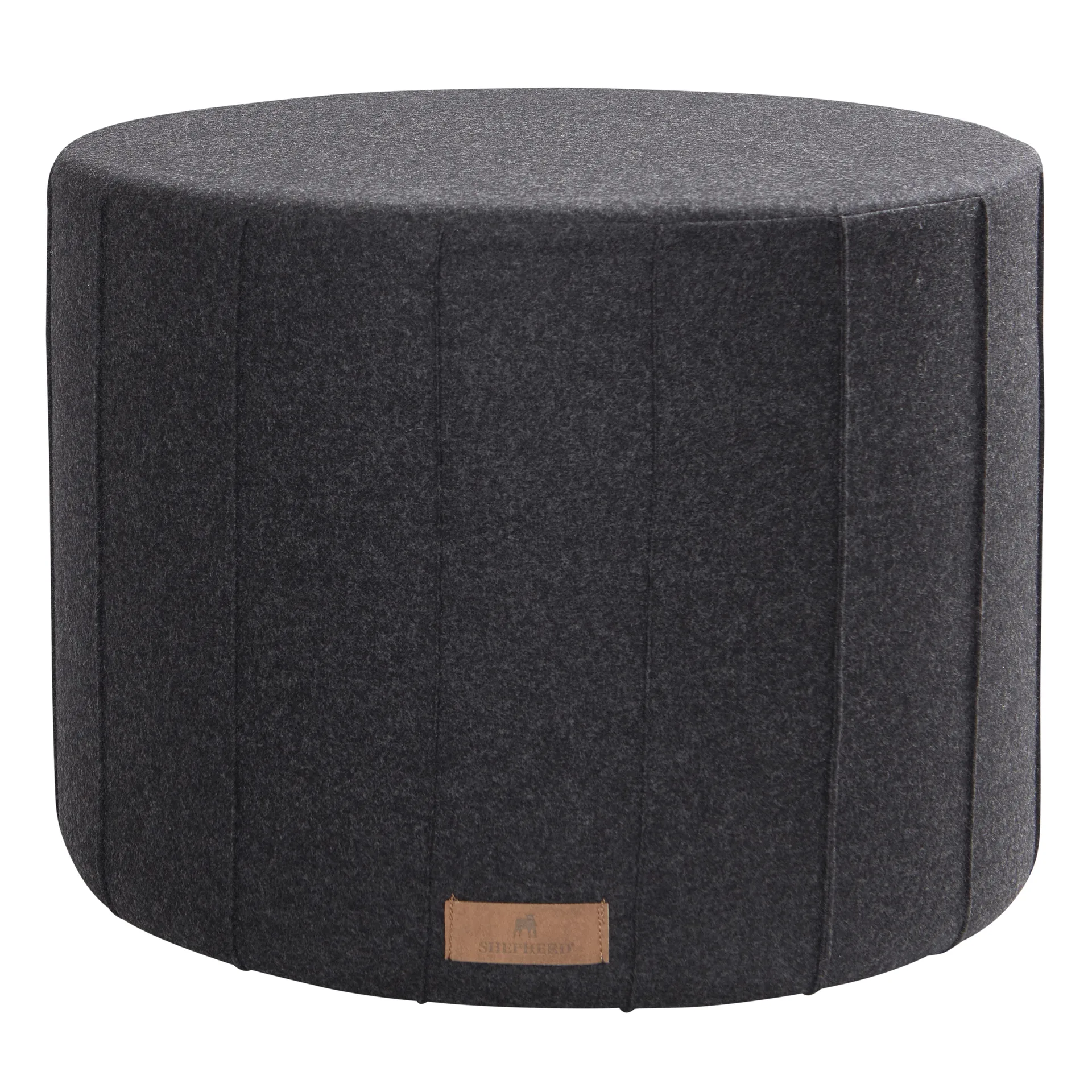 Shepherd Pouf Anja 40 x 50cm, Schwarz Shepherd of Sweden