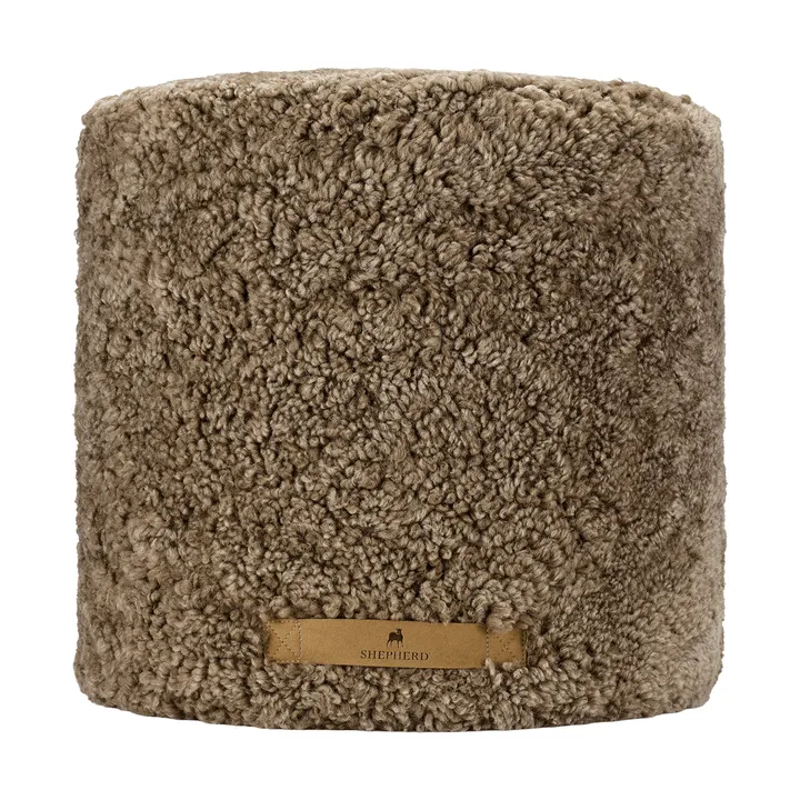 Shepherd Pouf Frida - Desert (Braun), Ø40x40 cm - Shepherd of Sweden