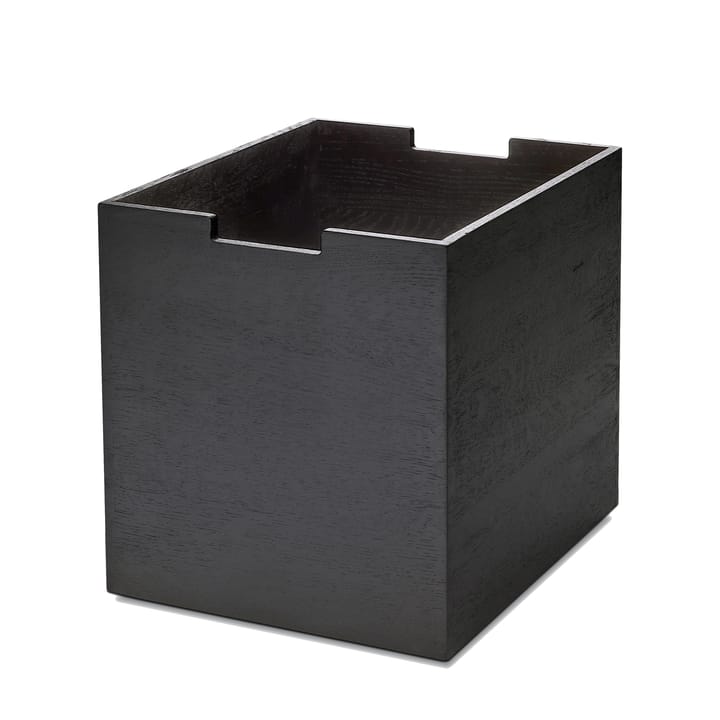 Cutter Verwahrungsbox  groß - schwarz lackierte Eiche - Skagerak