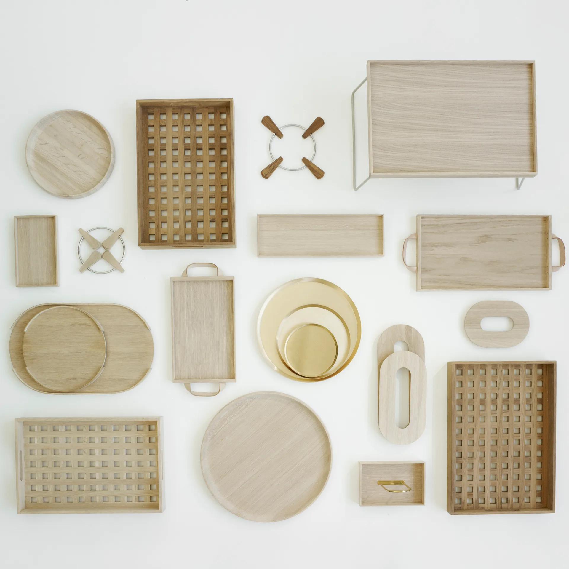 Fionia Tablett 36 x 52cm, Teak Skagerak