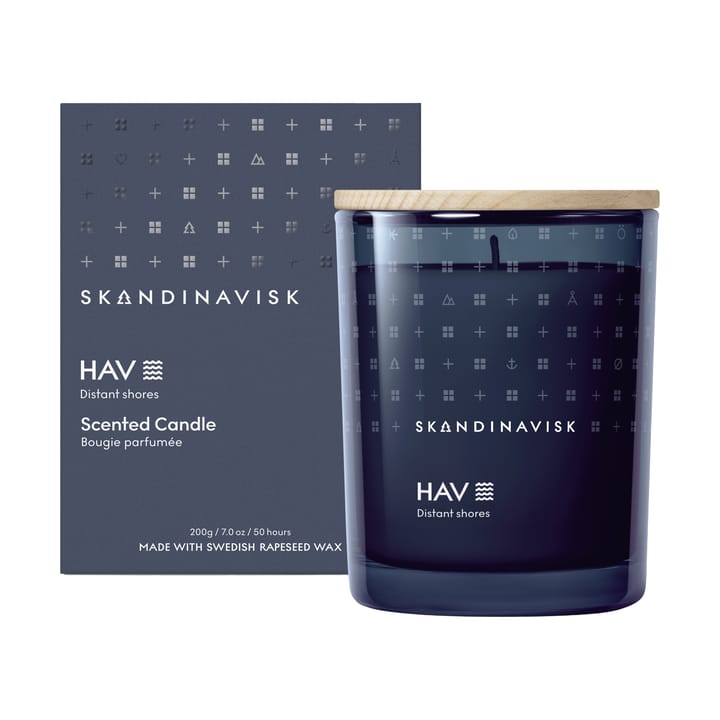 Hav Duftkerze mit Deckel, 200 g Skandinavisk
