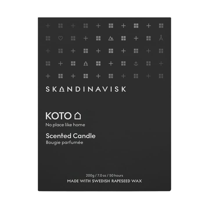 Koto Duftkerze mit Deckel, 200 g Skandinavisk