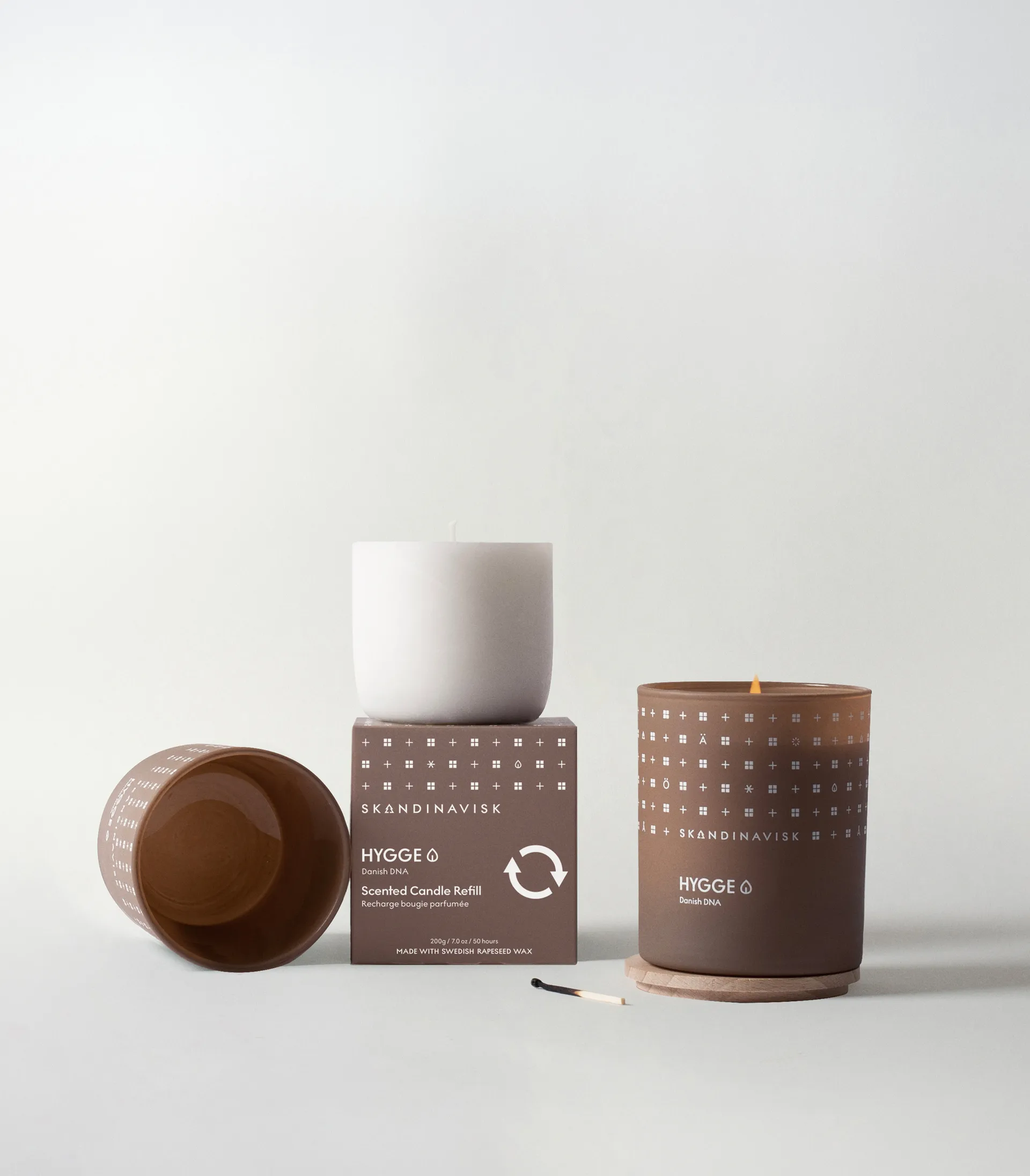 Refill Hygge Duftkerze, 200 g Skandinavisk