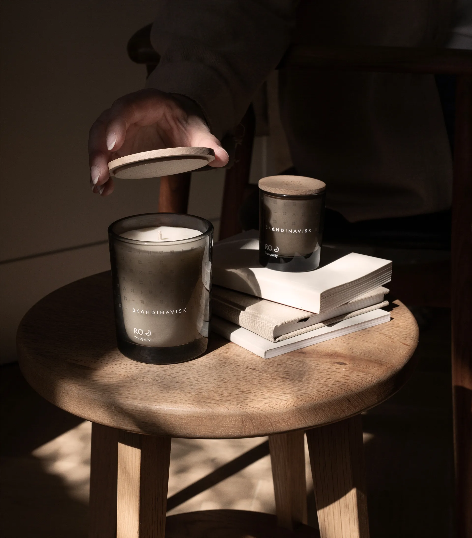 Ro Duftkerze mit Deckel, 200 g Skandinavisk