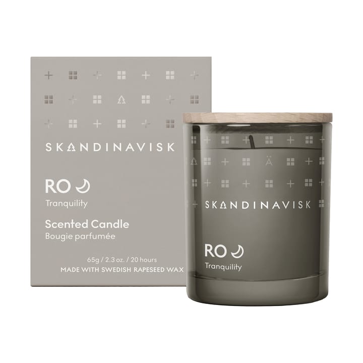 Ro Duftkerze mit Deckel, 65 g Skandinavisk