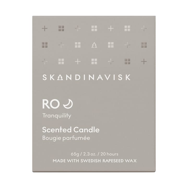 Ro Duftkerze mit Deckel, 65 g Skandinavisk