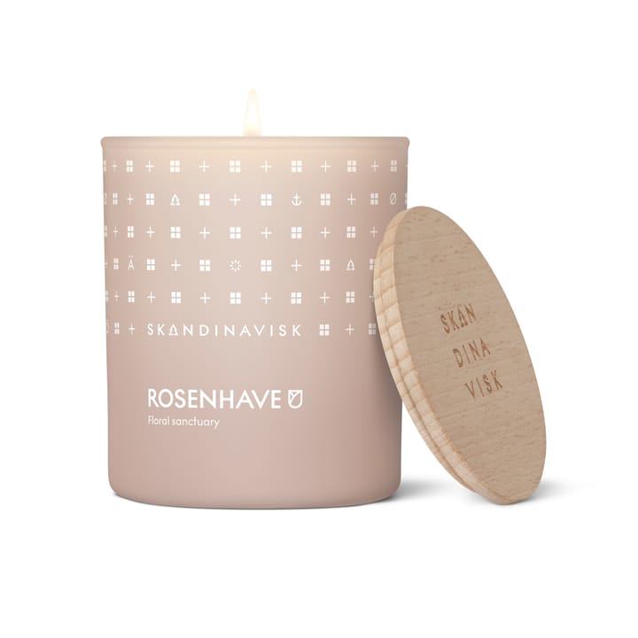 Rosenhave Duftkerze mit Deckel, 200 g Skandinavisk