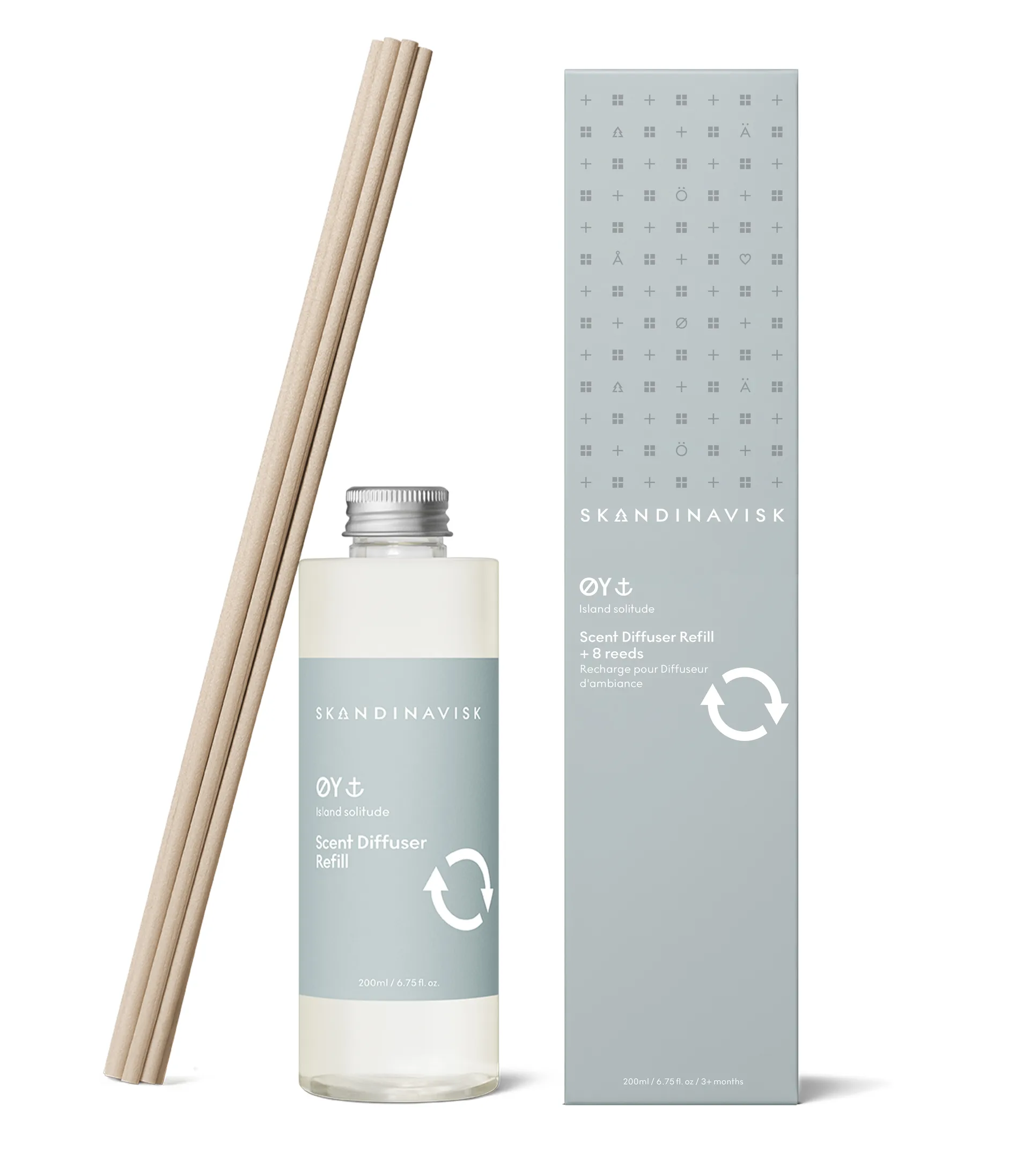 Skandinavisk refill für Duftstäbchen 200 ml, Øy Skandinavisk