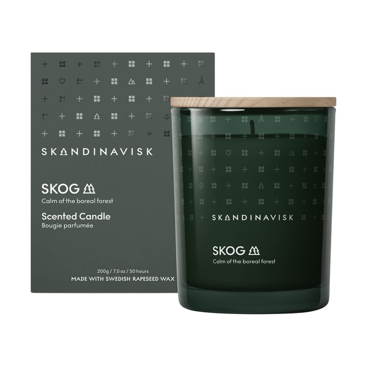 Skog Duftkerze mit Deckel, 200 g Skandinavisk