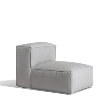 Asker Sofamodul - Sunbrella Sling light grey, Mittelteil small - Skargaarden
