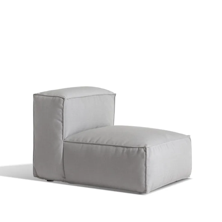 Asker Sofamodul - Sunbrella Sling light grey, Mittelteil small - Skargaarden