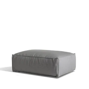 Asker Sofamodul - Sunbrella Sling taupe beige, Fußhocker - Skargaarden
