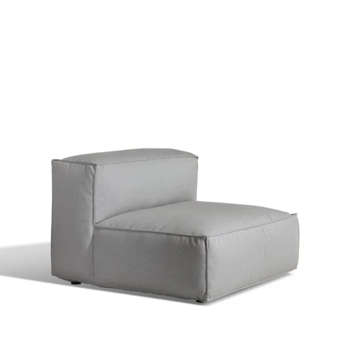 Asker Sofamodul - Sunbrella Sling taupe beige, Mittelteil large - Skargaarden
