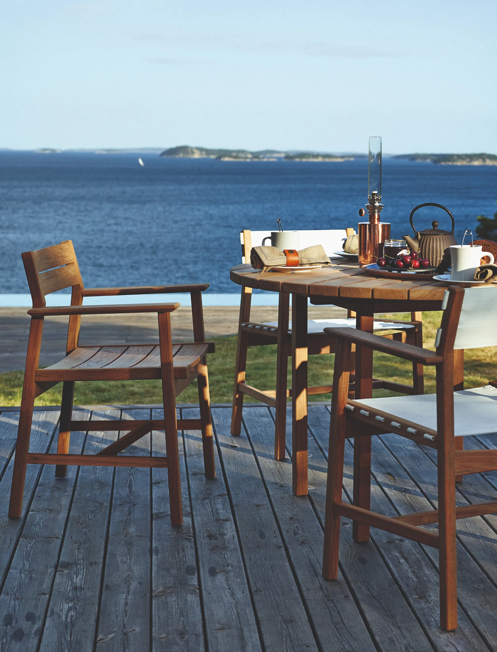 Djurö Lounge-Sessel, Teak Skargaarden