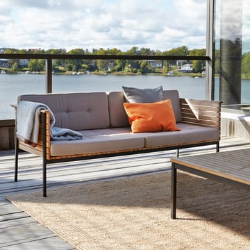 Häringe Sofa - Sunbrella Natté Nature Grey-Teak-Schwarz - Skargaarden