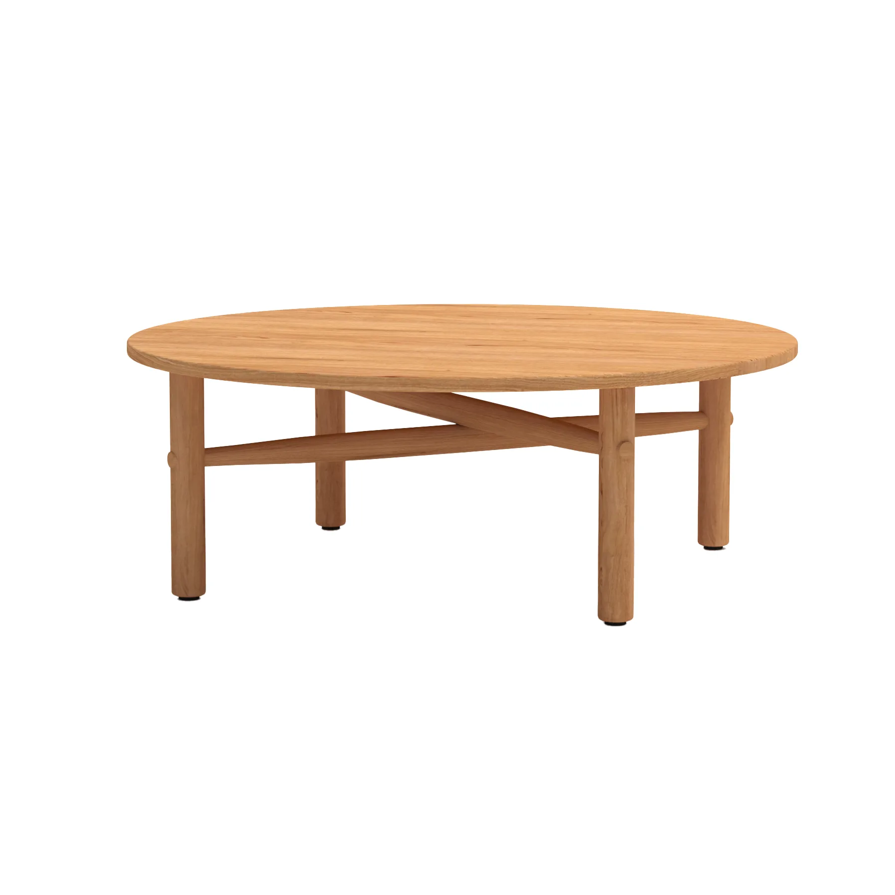 Saltholm Lounge-Tisch 98x98x35,5 cm, Teak Skargaarden
