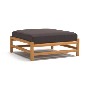 Saltholm Ottoman Teak-Kissen graubraun - Skargaarden