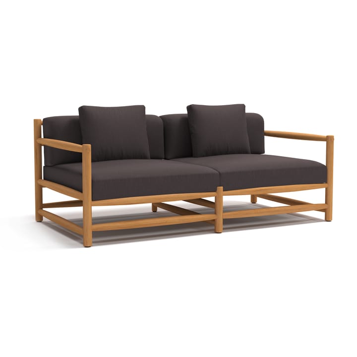 Saltholm Sofa Teak-Kissen graubraun - undefined - Skargaarden