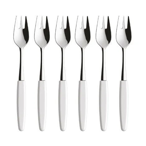 Skaugum Dessertgabel 6er Pack Pure White - Skaugum of Norway