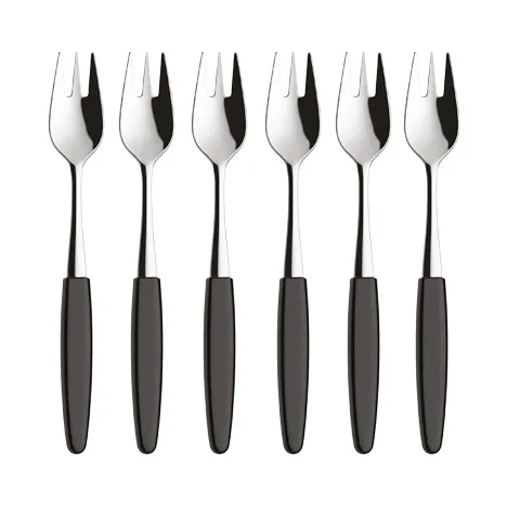 Skaugum Dessertgabel 6er Pack Urban Black - Skaugum of Norway