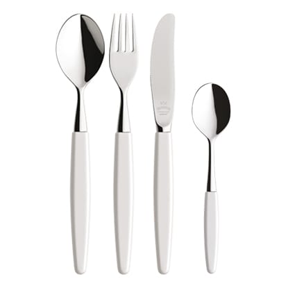 Skaugum Geschenk-Set Besteck 4 Teile - Pure White - Skaugum of Norway