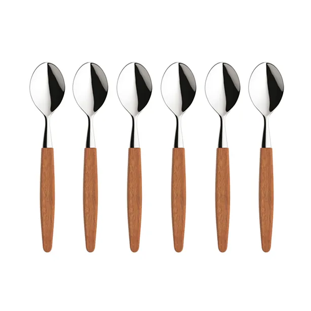 Skaugum Löffel 6er Pack Ecco Teak - Skaugum of Norway