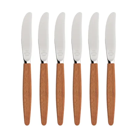 Skaugum Messer 6er Pack Ecco Teak,  Skaugum of Norway
