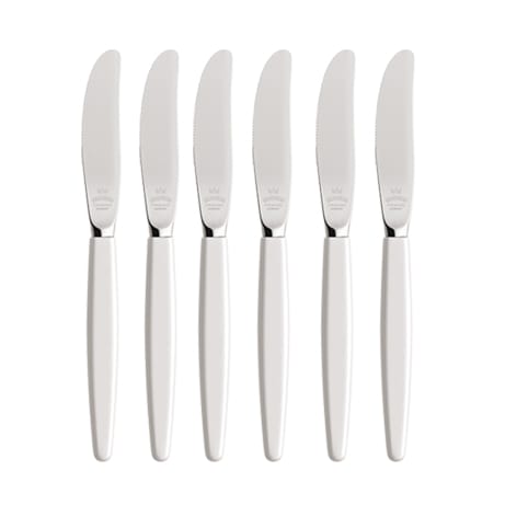 Skaugum Messer 6er Pack Pure White - undefined - Skaugum of Norway