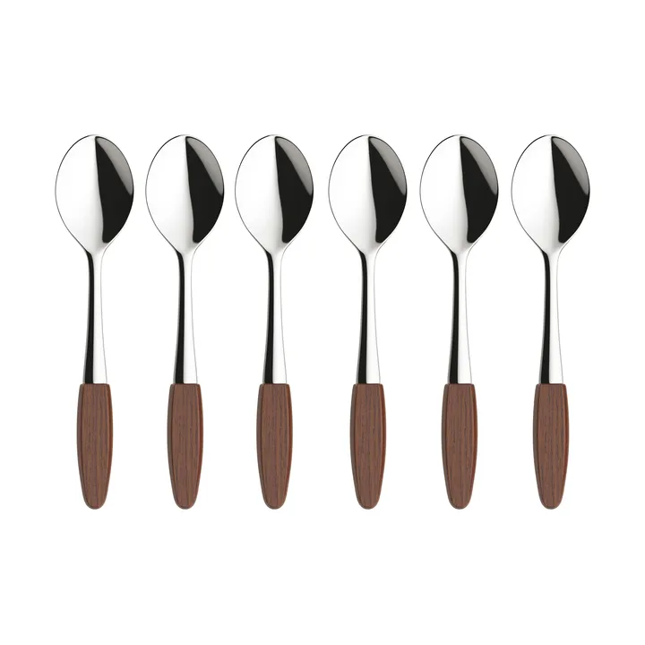 Skaugum Teelöffel 6er Pack Ecco Teak - Skaugum of Norway