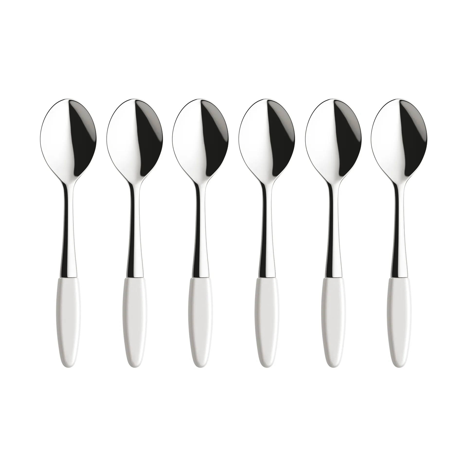 Skaugum Teelöffel 6er Pack Pure White,  Skaugum of Norway