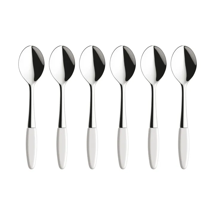 Skaugum Teelöffel 6er Pack Pure White - Skaugum of Norway