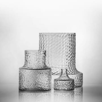 Kolonn Vase strukturiert - 11cm - Skrufs Glasbruk