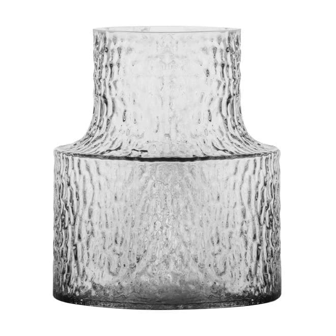 Kolonn Vase strukturiert - 18,9cm - Skrufs Glasbruk
