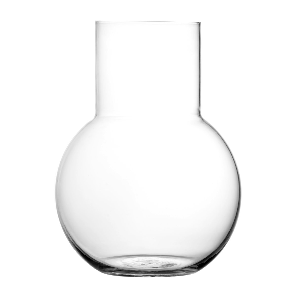 Skrufs Glasbruk Pallo Vase Klar 20cm