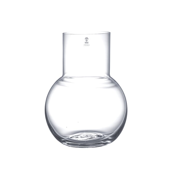 Pallo Vase - Klar 20cm - Skrufs Glasbruk