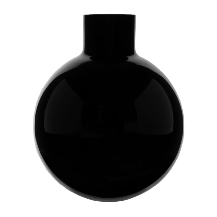 Pallo Vase - Schwarz 31cm - Skrufs Glasbruk