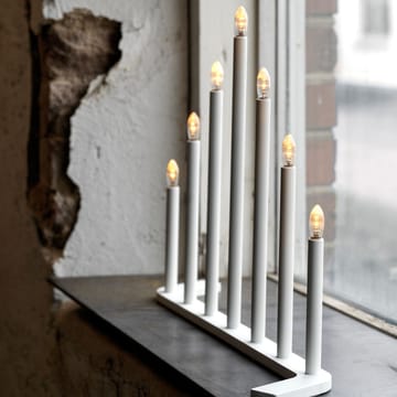 Advent RE Adventskerzenhalter - Weiß, 7 Kerzen - SMD Design