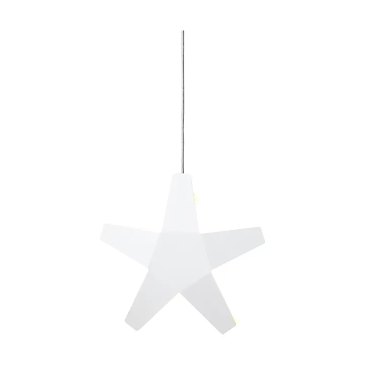 Advent Stjärna Adventsstern - Weiß-graues Kabel, 40 cm - SMD Design