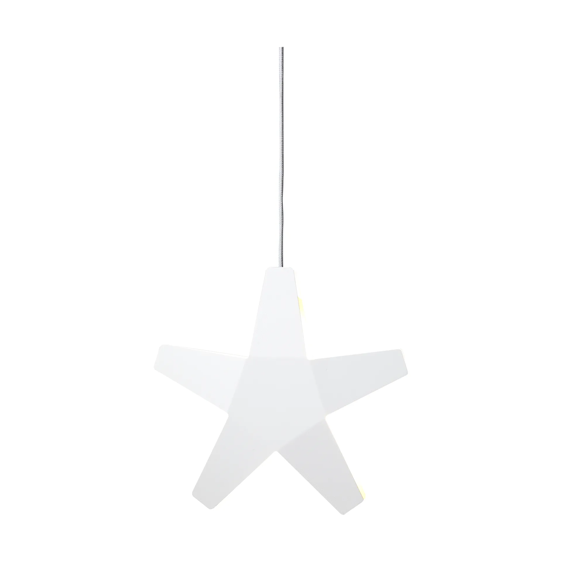 Advent Stjärna Adventsstern, Weiß-graues Kabel, 60 cm SMD Design