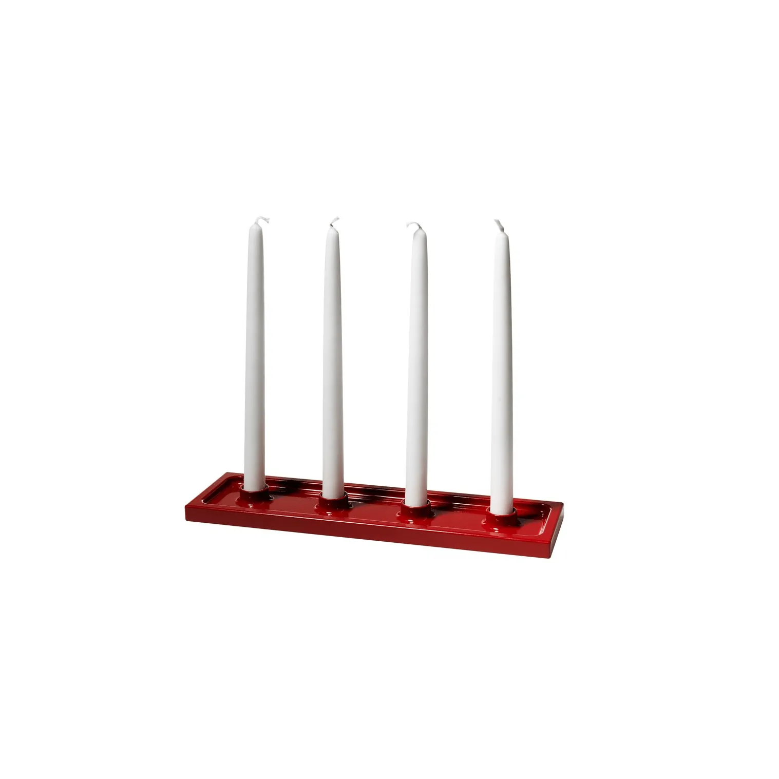 Crater Adventsleuchter, Rot, 4 Lichter SMD Design