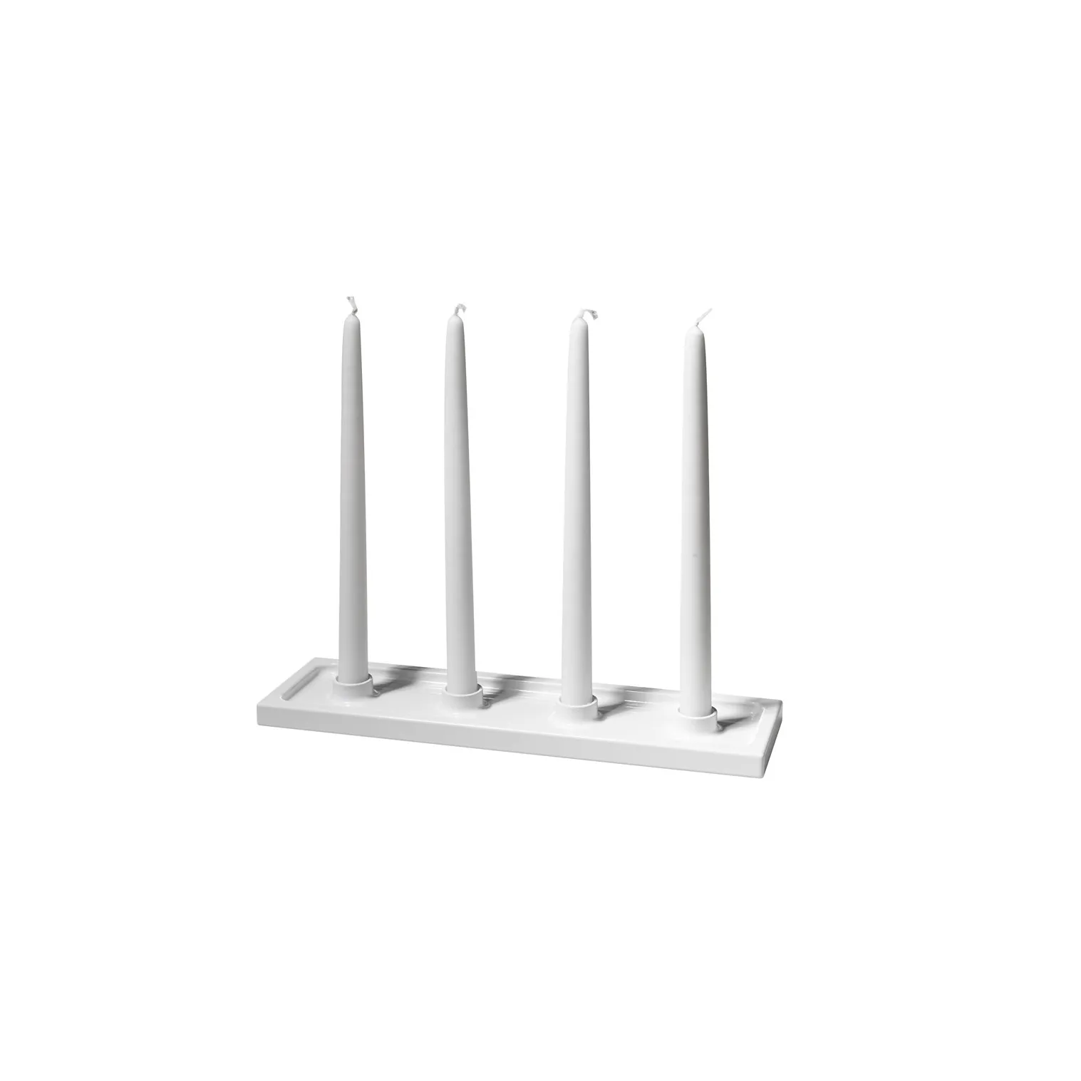 Crater Adventsleuchter, Weiß, 4 Lichter SMD Design