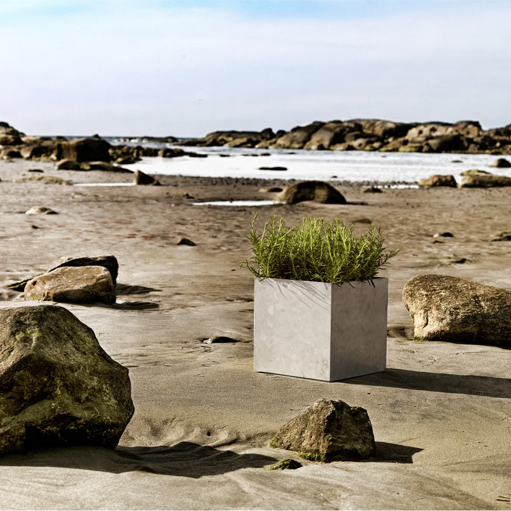 Jorda Blumentopf, galvanisiert, 30x30 cm SMD Design