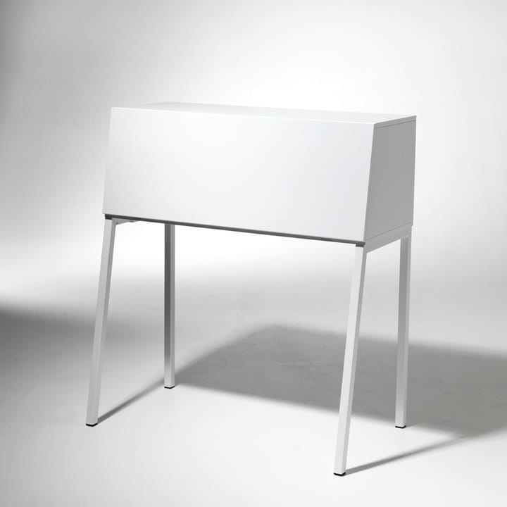 Mormor Schreibtisch - Weiß lackiert, weiß lackiert - SMD Design
