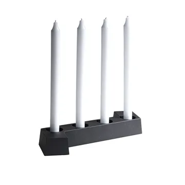 SMD Adventsleuchter - Grau, 4 Lichter - SMD Design