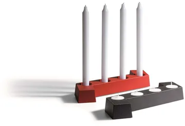 SMD Adventsleuchter - Rot, 4 Lichter - SMD Design
